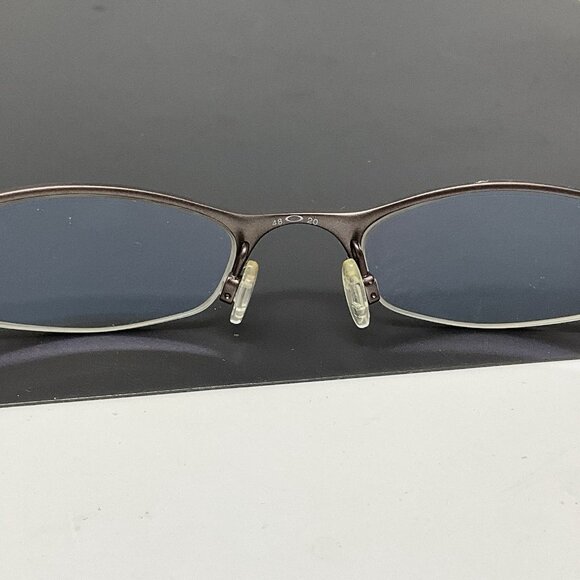 Oakley Eyeglasses 11-746 Chain 6.0 Titanium Dk Bronze Half Rim Metal Frame 48mm main image 11